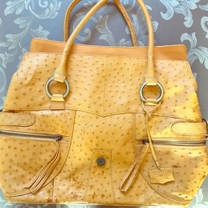 Nina Raye Genuine Ostrich purse